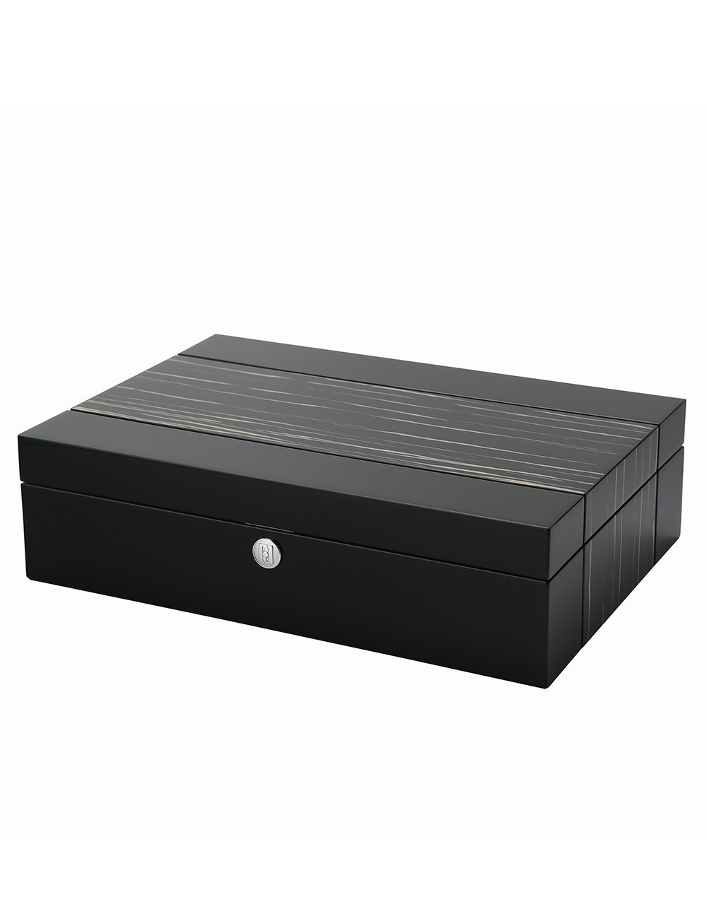 9050090000634 - 20007 Gentlemen Uhrenbox [10] Black Shadow