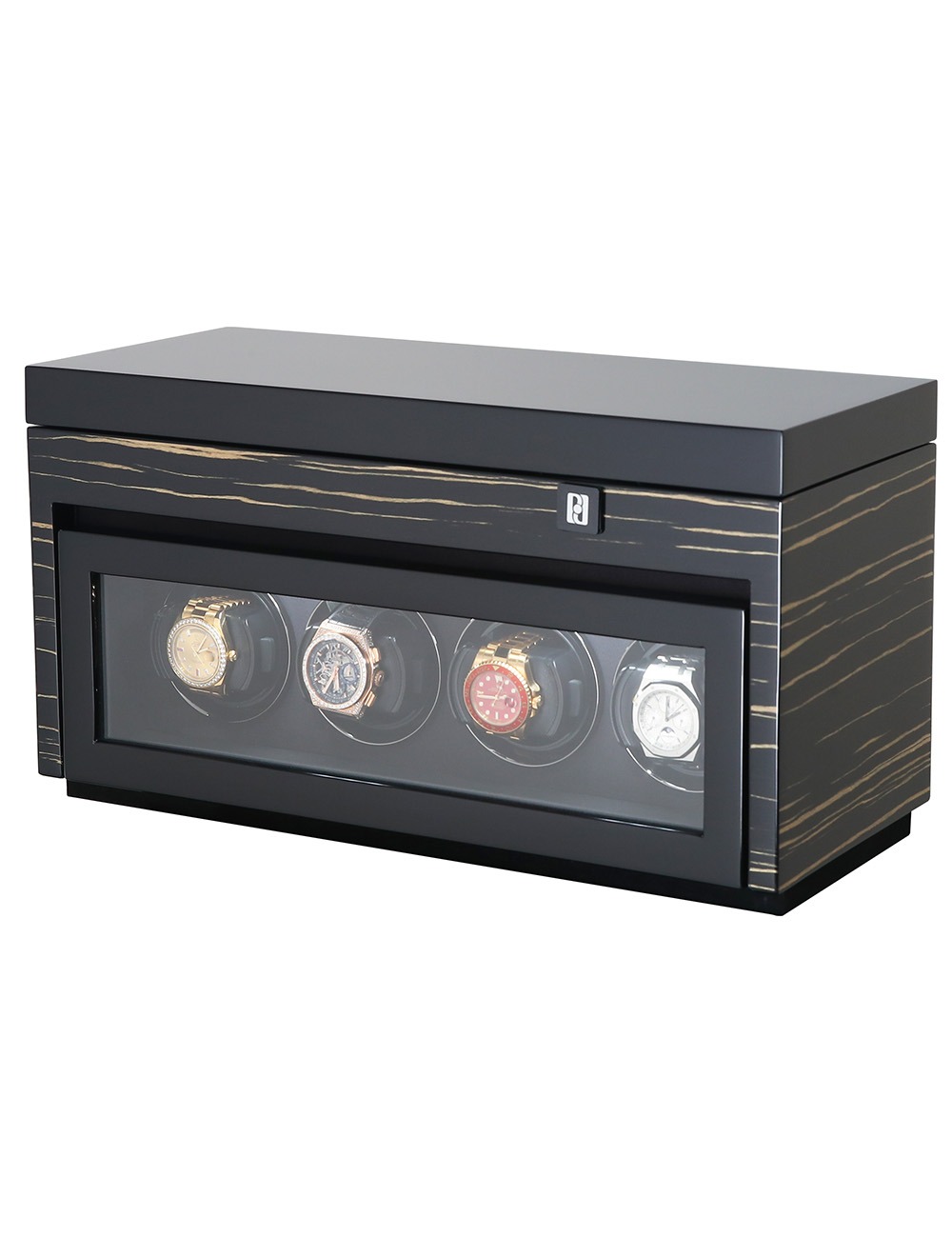 9050090000375 - Uhrenbeweger Gentlemen 4+6 Black Shadow 20056 9050090000375 - Uhrenbeweger Gentlemen 4+6 Black Shadow 20056