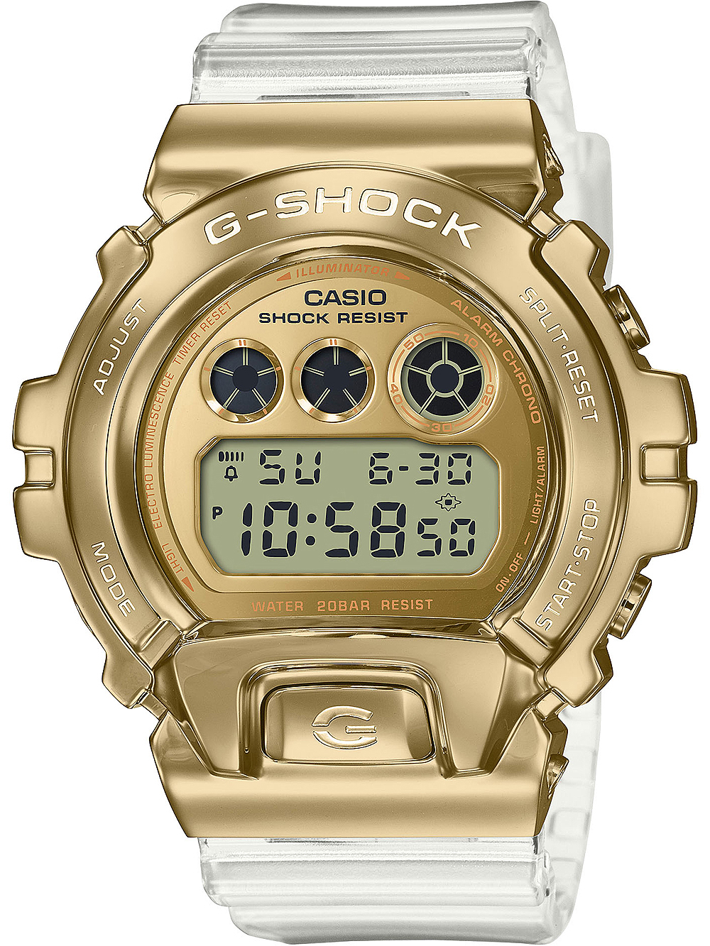 Casio GM-6900SG-9ER G-Shock Herren 50mm 20ATM