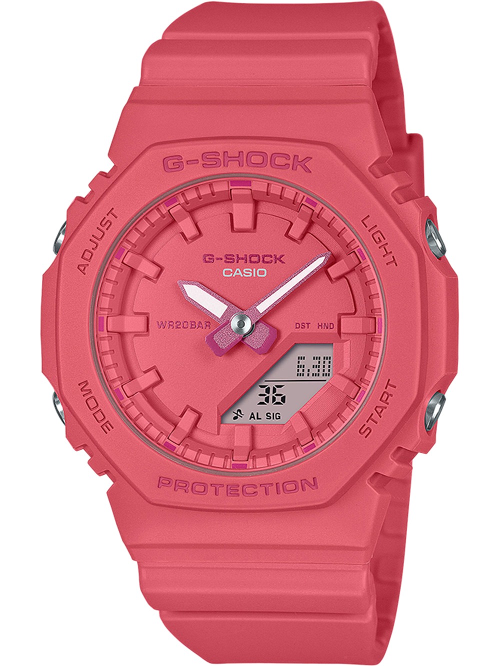 4549526370014 - Chronograph CASIO G-SHOCK Armbanduhren rot Damen Quarzuhren Quarzuhr Armbanduhr Damen Herren digital bis 20 bar wasserdicht 4549526370014 - Chronograph CASIO G-SHOCK Armbanduhren rot Damen Quarzuhren Quarzuhr Armbanduhr Damen Herren digital bis 20 bar wasserdicht
