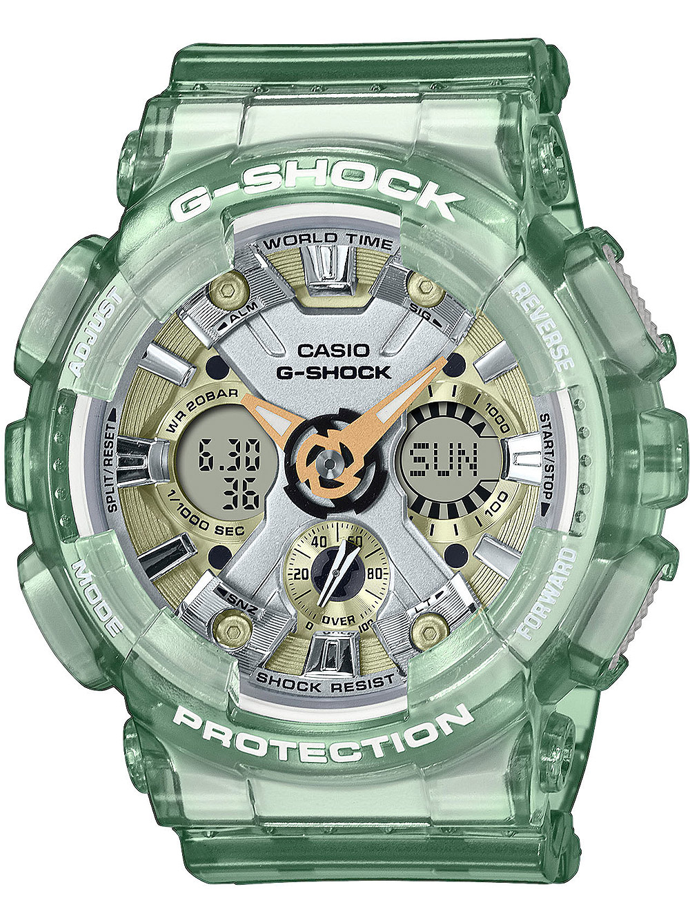 Casio GMA-S120GS-3AER G-Shock Herren 43mm 20ATM
