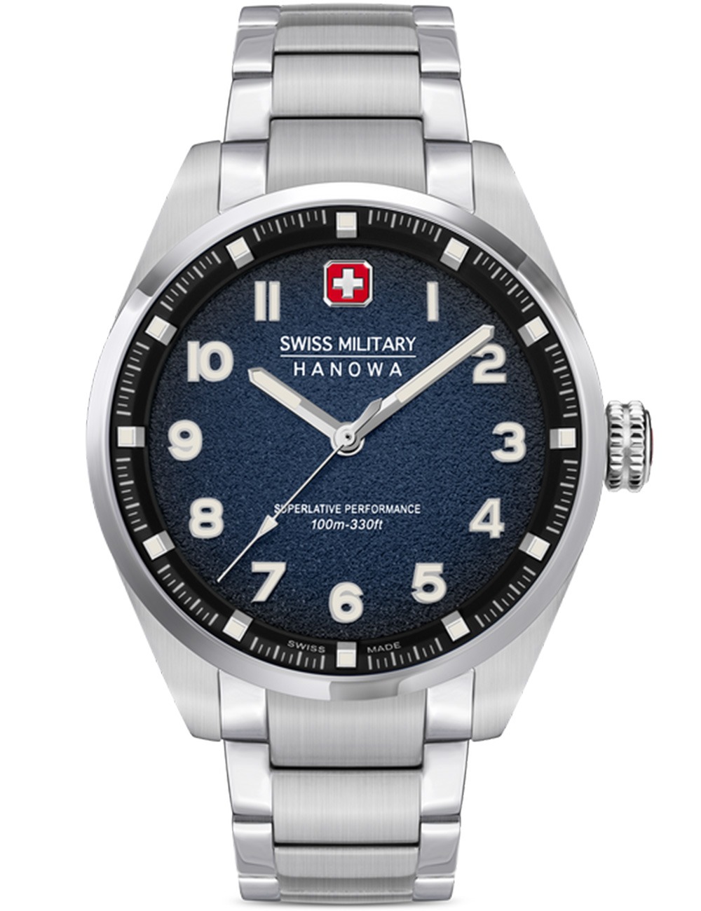 7620958010079 - Herren Armbanduhr Analog Quarz Edelstahl Blau 42mm - Swiss Made Armbanduhr Chronograph Herrenuhren Uhren 7620958010079 - Herren Armbanduhr Analog Quarz Edelstahl Blau 42mm - Swiss Made Armbanduhr Chronograph Herrenuhren Uhren
