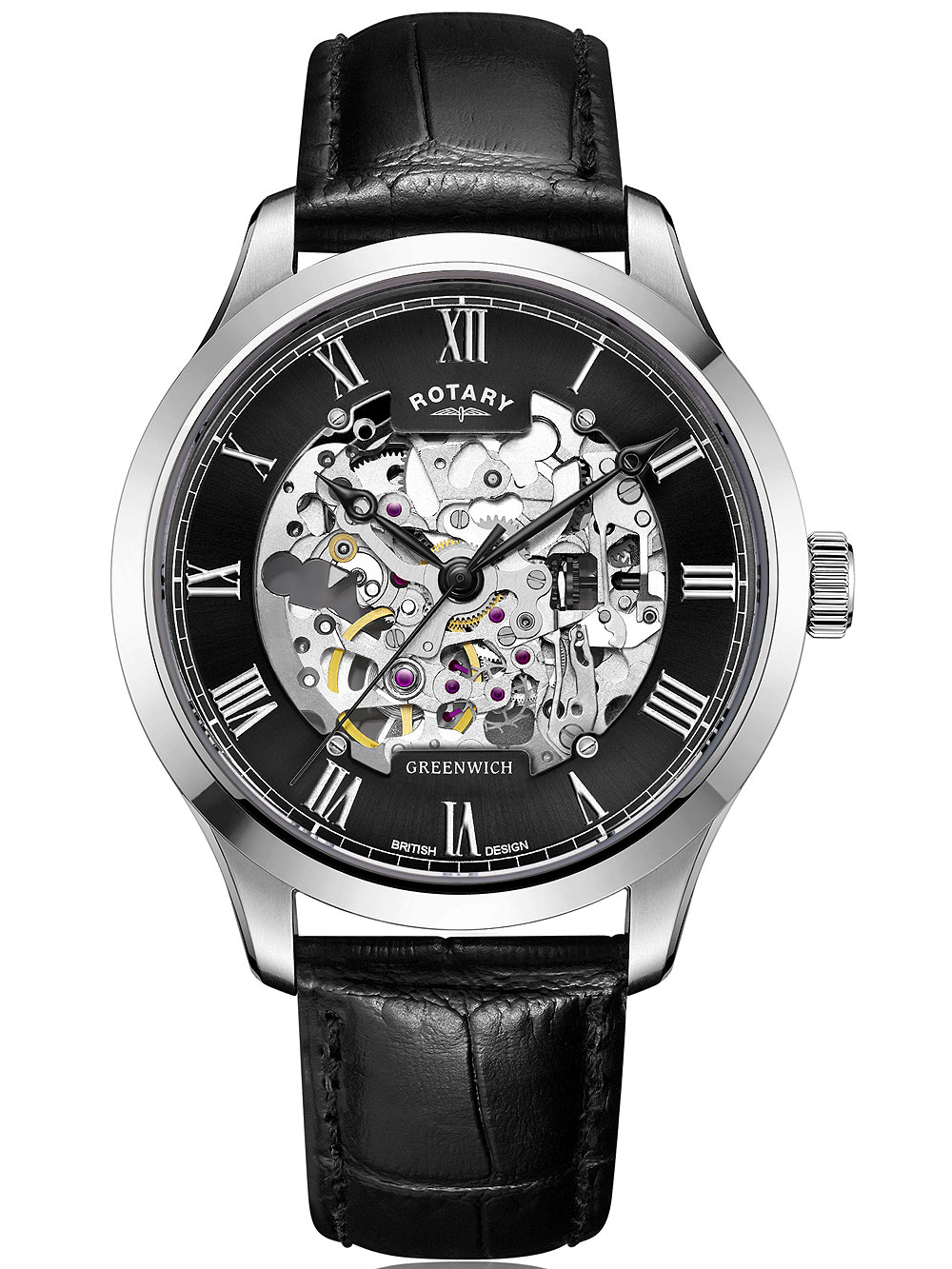 5037678059165 - GS02940 30 Greenwich Automatik Herrenuhr 42mm 5ATM 5037678059165 - GS02940 30 Greenwich Automatik Herrenuhr 42mm 5ATM