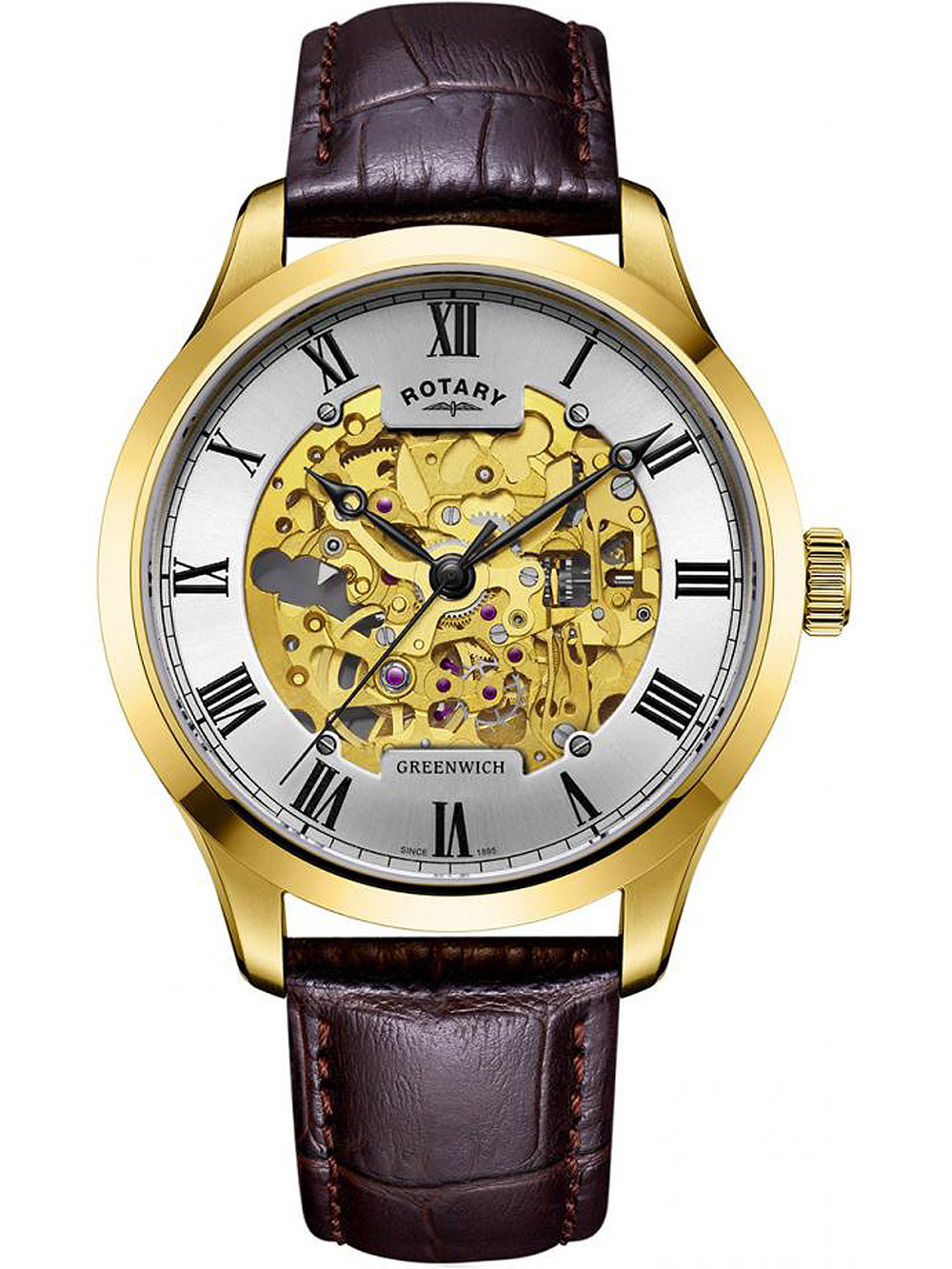 5037678055877 - GS02941 03 Greenwich Automatik Herrenuhr 42mm 5ATM 5037678055877 - GS02941 03 Greenwich Automatik Herrenuhr 42mm 5ATM