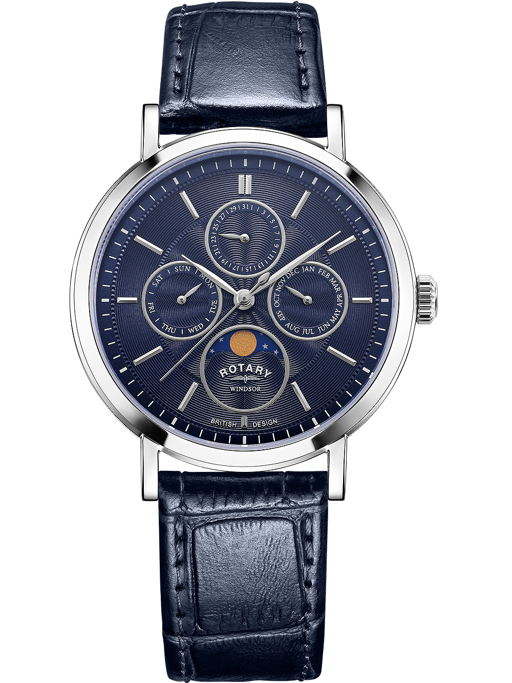5037678062714 - GS05425 05 Windsor Mondphase Unisex Uhr 38mm 5ATM 5037678062714 - GS05425 05 Windsor Mondphase Unisex Uhr 38mm 5ATM