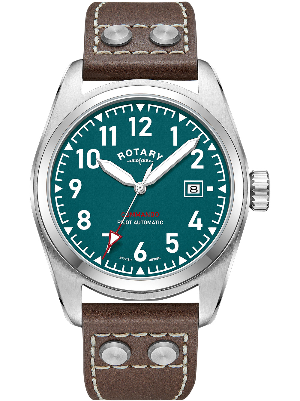 Rotary GS05470/73 Commando Herrenuhr 42mm 10ATM