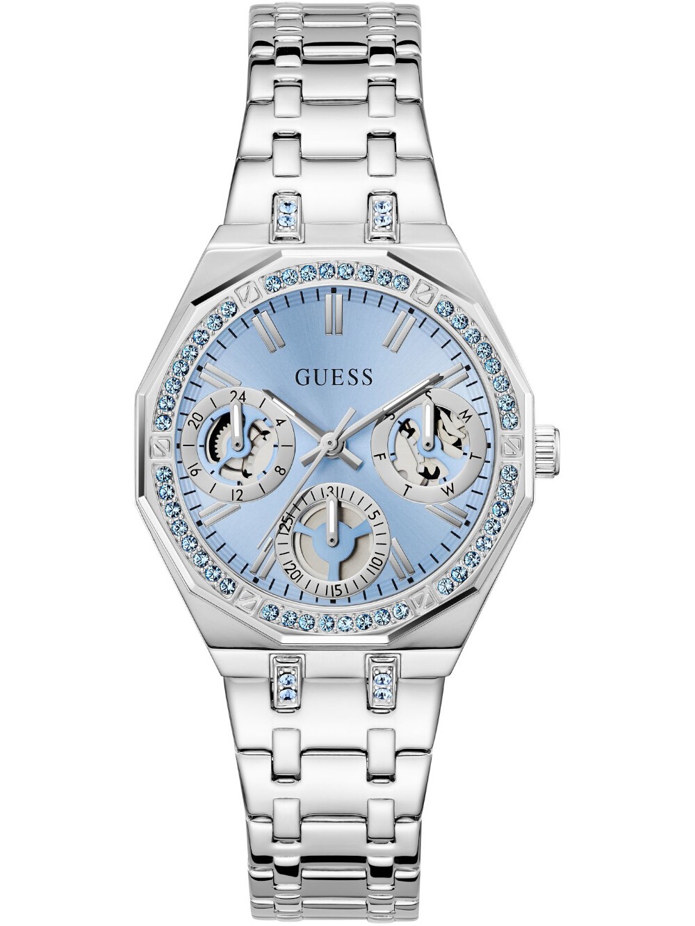 Guess GW1009L1 Damenuhr Quinn 36mm 5ATM