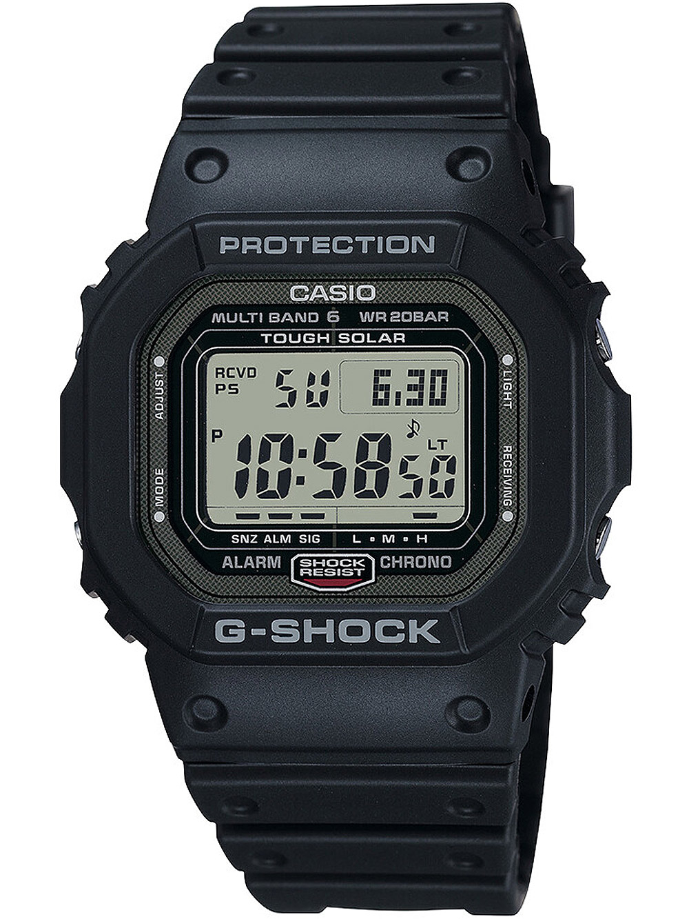 Casio GW-5000U-1ER G-Shock Solar Funkuhr 43mm 20ATM