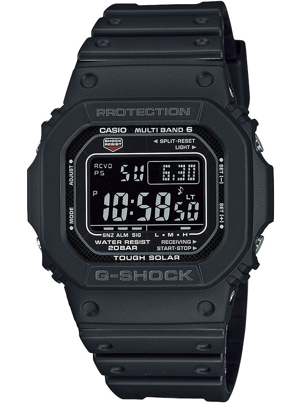 Casio GW-M5610U-1BER G-Shock Solar Funkuhr Herrenuhr 43mm 20ATM