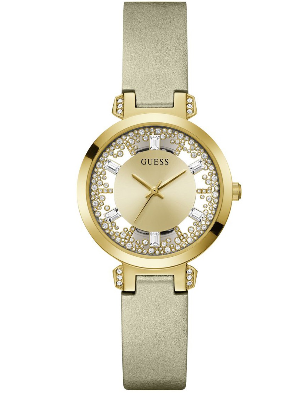 Guess GW0535L4 Damenuhr Crystel Clear 38mm 1ATM