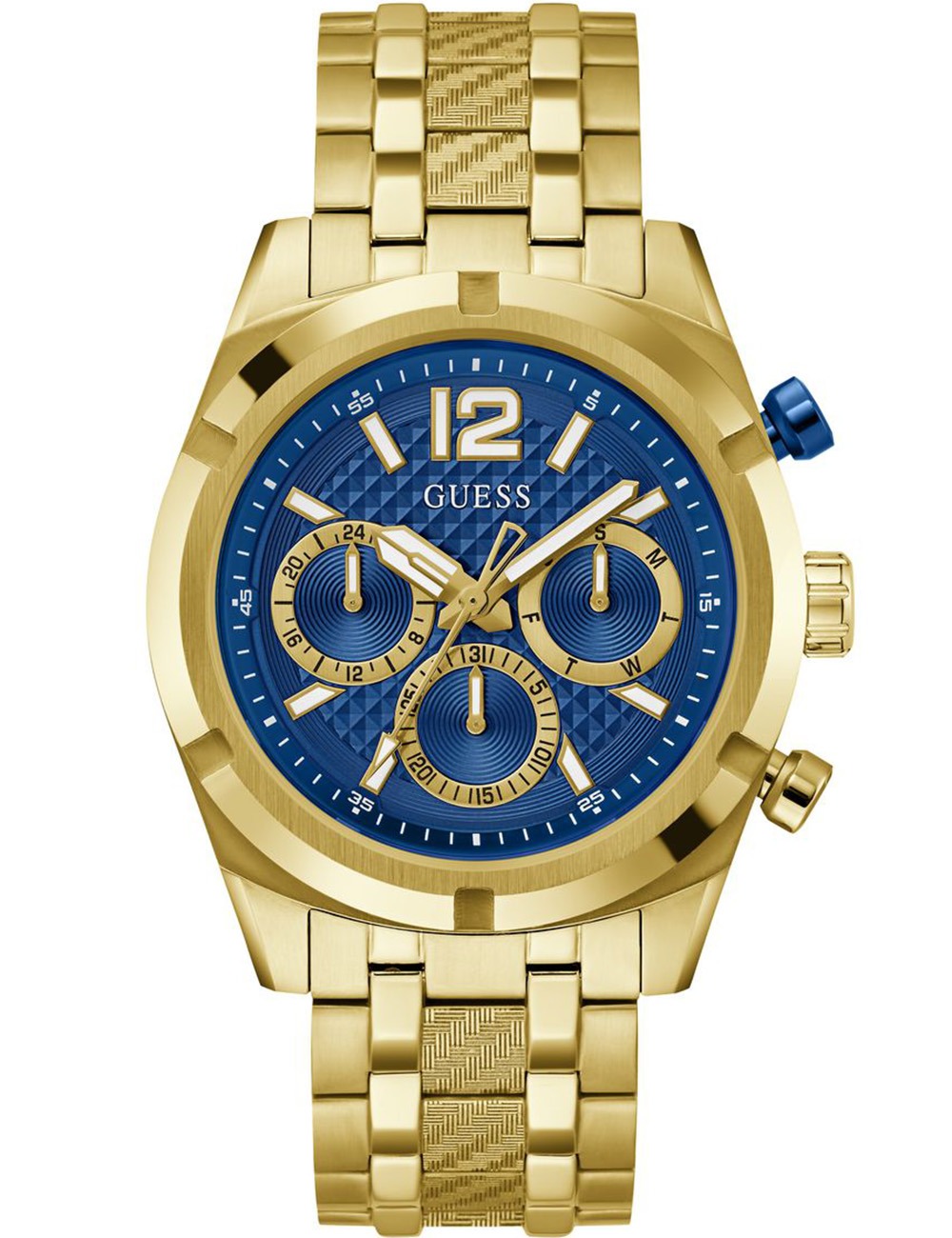 0091661539954 - Multifunktionsuhr GUESS RESISTANCE Armbanduhren goldfarben Herren Uhren 0091661539954 - Multifunktionsuhr GUESS RESISTANCE Armbanduhren goldfarben Herren Uhren