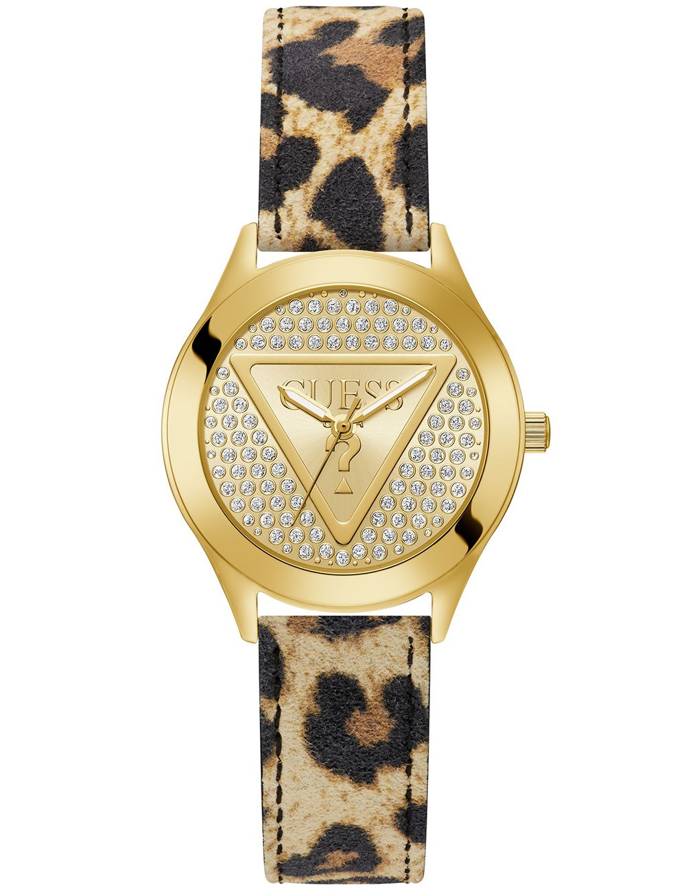 Guess GW0745L2 Damenuhr Glitz Plaque 33mm 1ATM
