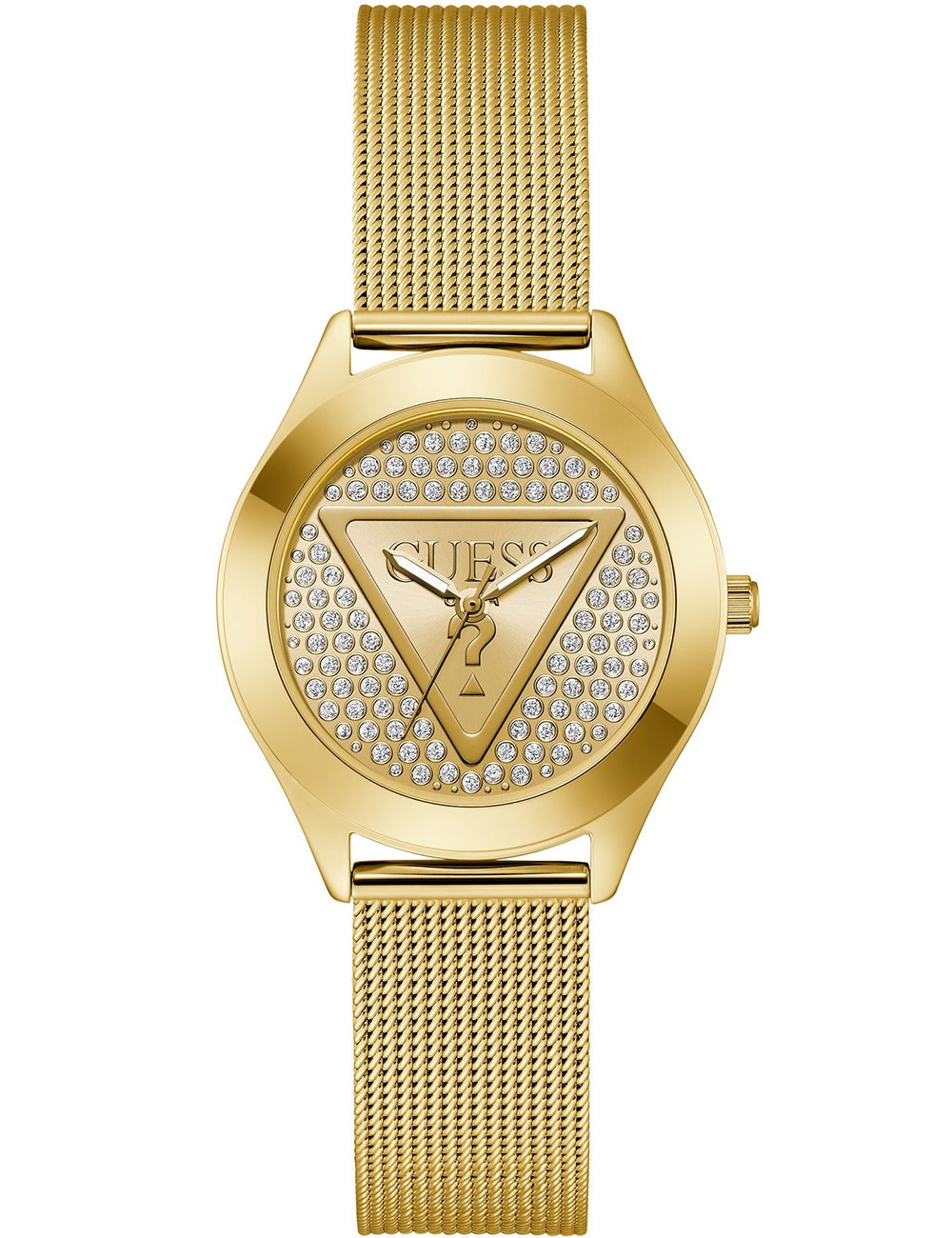 Guess GW0835L2 Damenuhr Glitz Plaque 33mm 1ATM