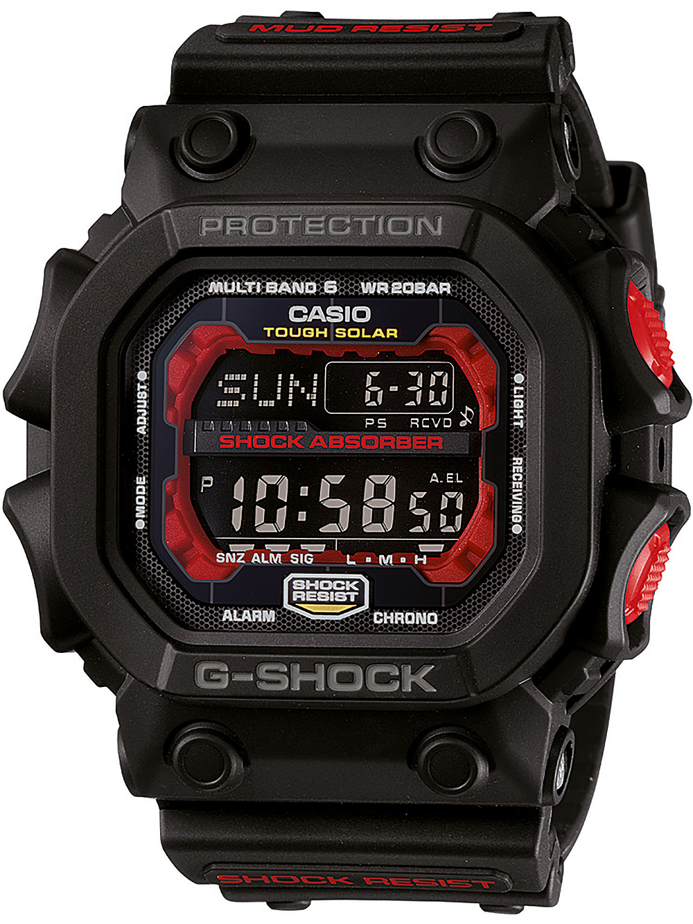 Casio GXW-56-1AER G-Shock Funkuhr Solar 54mm 20ATM