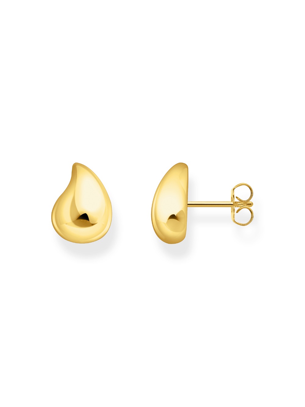 4051245590067 - Paar Ohrstecker THOMAS SABO Tropfen-Ohrstecker mit organischer Form H2303-001-21 H2303-413-39 Ohrringe Gr Silber 925 (Sterlingsilber) goldfarben (gelbgoldfarben) Damen 4051245590067 - Paar Ohrstecker THOMAS SABO Tropfen-Ohrstecker mit organischer Form H2303-001-21 H2303-413-39 Ohrringe Gr Silber 925 (Sterlingsilber) goldfarben (gelbgoldfarben) Damen
