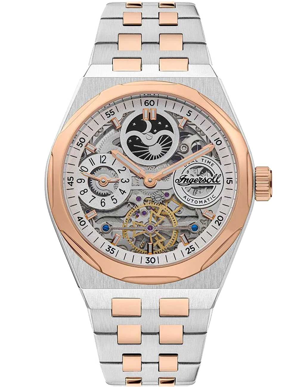 5013348514868 - I12906 The Broadway Dual Time Automatik Herrenuhr 43mm 5ATM 5013348514868 - I12906 The Broadway Dual Time Automatik Herrenuhr 43mm 5ATM