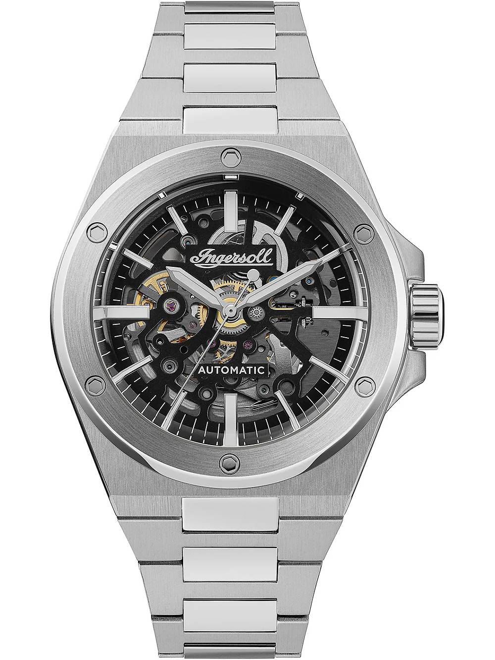 Ingersoll I15002 Herrenuhr Baller Automatik 43mm 5ATM