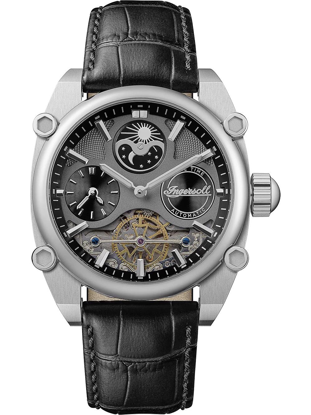 5013348515094 - I15402 Herrenuhr Varsity Dual Time Automatik 45mm 5ATM 5013348515094 - I15402 Herrenuhr Varsity Dual Time Automatik 45mm 5ATM