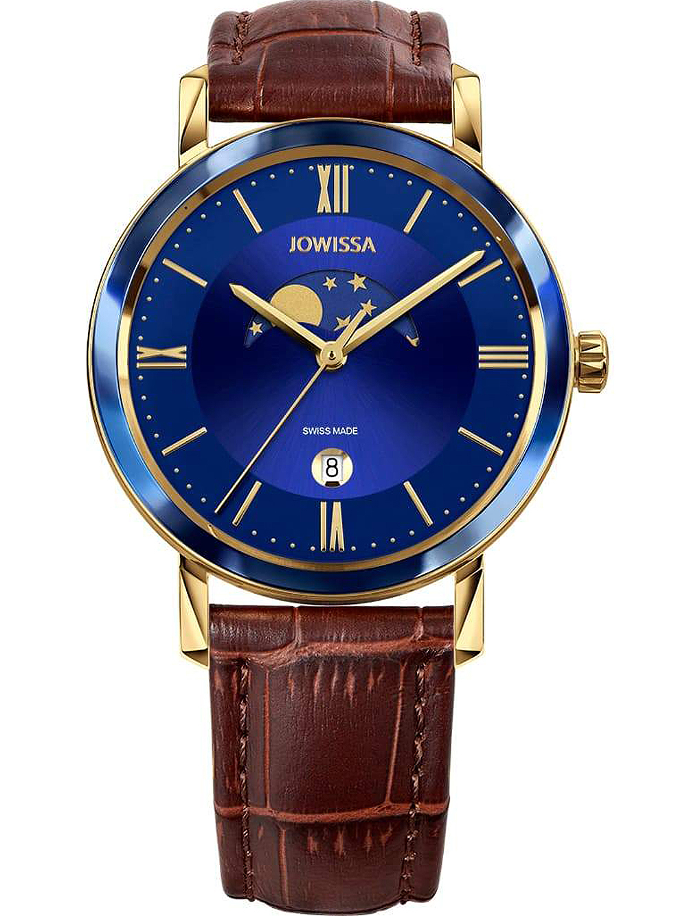 7630055900449 - JOWISSA Herrenuhr Magno J4275L braun 99 7630055900449 - JOWISSA Herrenuhr Magno J4275L braun 99