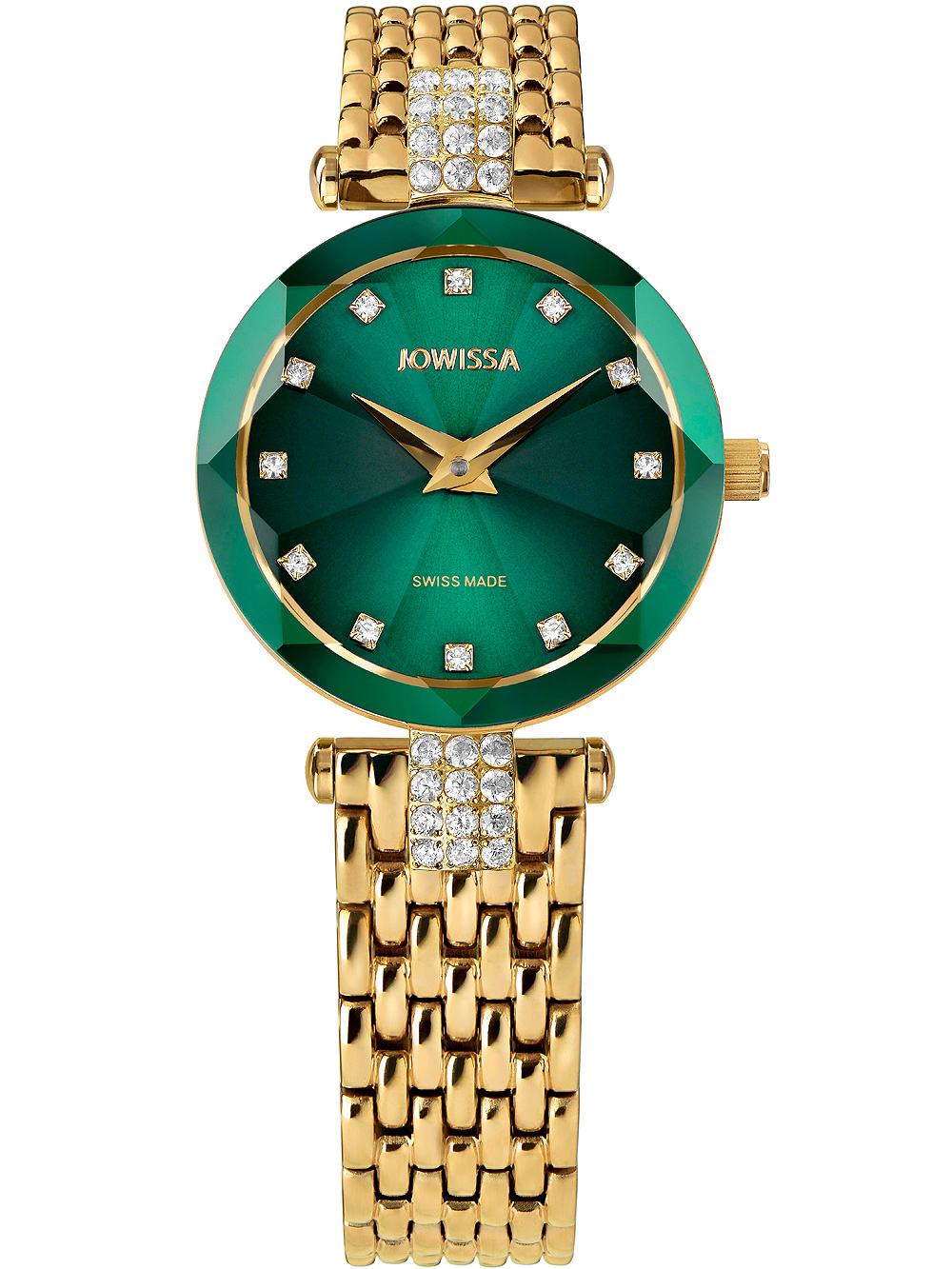 7630055904751 - Jowissa J5497S Facet Strass Damenuhr 30mm 5ATM 7630055904751 - Jowissa J5497S Facet Strass Damenuhr 30mm 5ATM