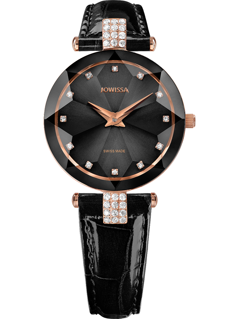 7640167277254 - Jowissa J5623M Facet Strass Damenuhr 29mm 5ATM 7640167277254 - Jowissa J5623M Facet Strass Damenuhr 29mm 5ATM