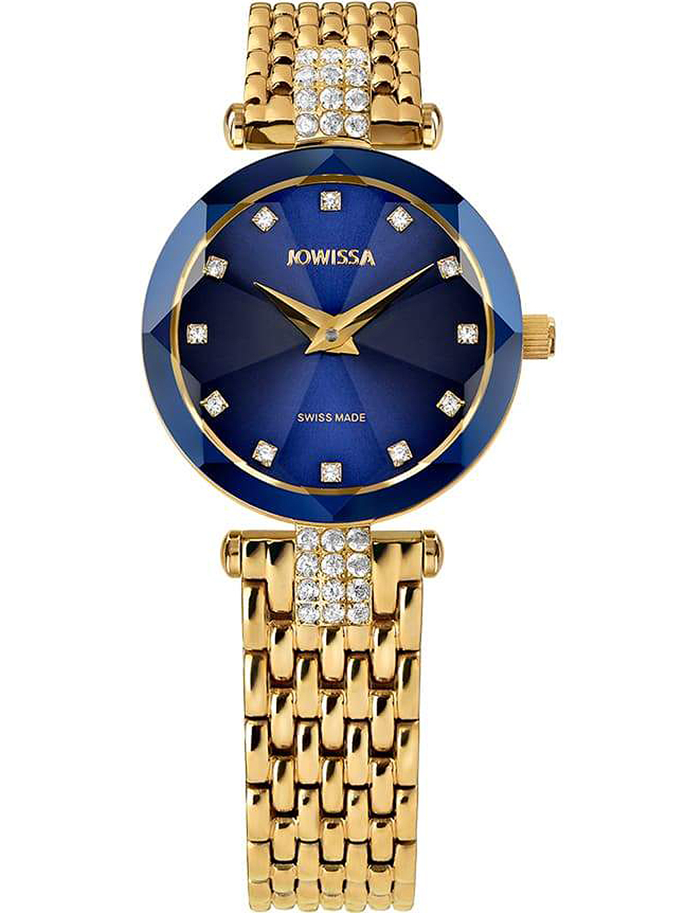 7640167277063 - Jowissa J5632S Facet Strass Damenuhr 25mm 5ATM 7640167277063 - Jowissa J5632S Facet Strass Damenuhr 25mm 5ATM