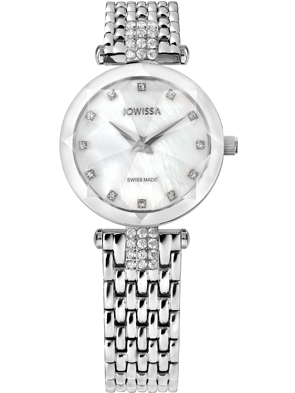 7640167276981 - Jowissa J5636S Facet Strass Damenuhr 25mm 5ATM 7640167276981 - Jowissa J5636S Facet Strass Damenuhr 25mm 5ATM