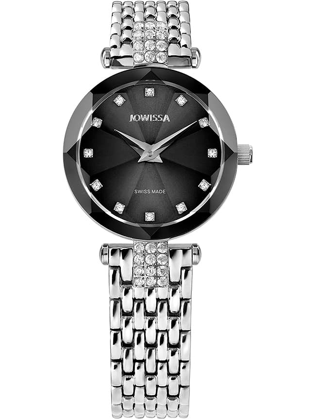7640167276974 - Jowissa J5637M Facet Strass Damenuhr 29mm 5ATM 7640167276974 - Jowissa J5637M Facet Strass Damenuhr 29mm 5ATM