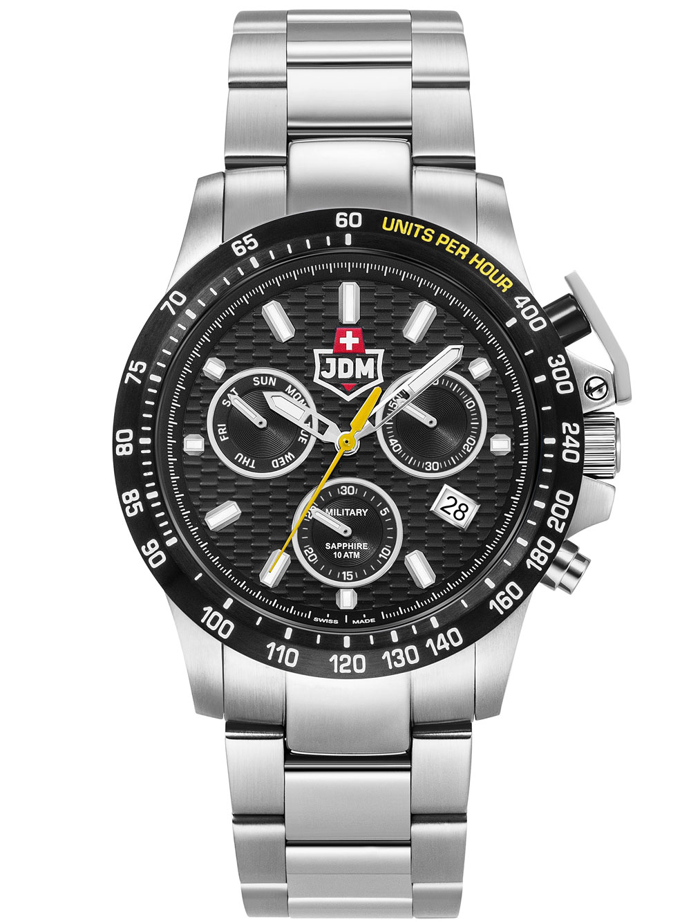 7640338951051 - JDM-WG017-01 Herrenuhr Charlie ll Chronograph 45mm 10ATM 7640338951051 - JDM-WG017-01 Herrenuhr Charlie ll Chronograph 45mm 10ATM