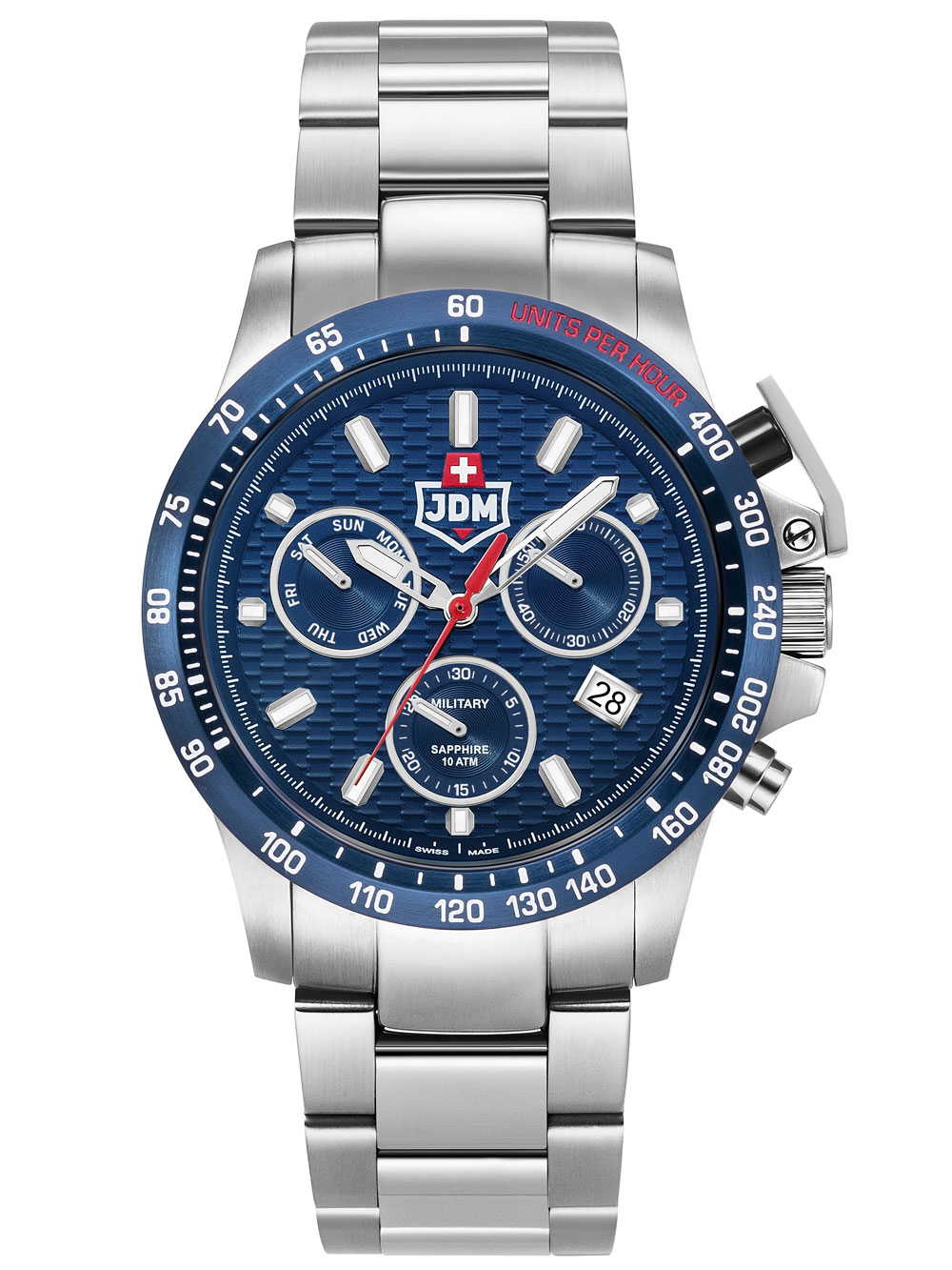 7640338951068 - JDM-WG017-02 Herrenuhr Charlie ll Chronograph 45mm 10ATM 7640338951068 - JDM-WG017-02 Herrenuhr Charlie ll Chronograph 45mm 10ATM