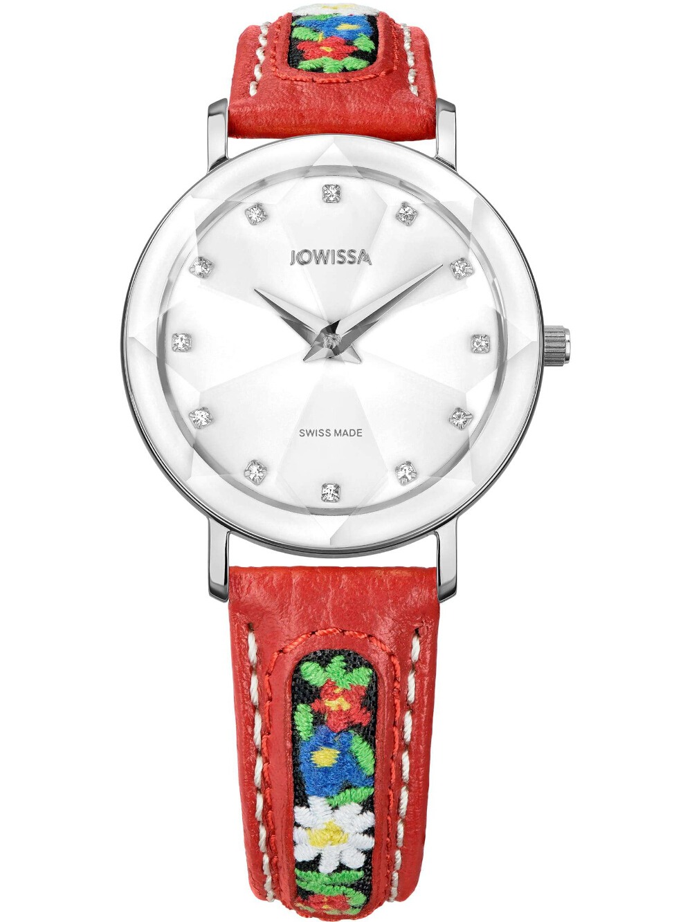 7630055918550 - Jowissa J5777M Damenuhr Facet Ethno 30mm 5ATM