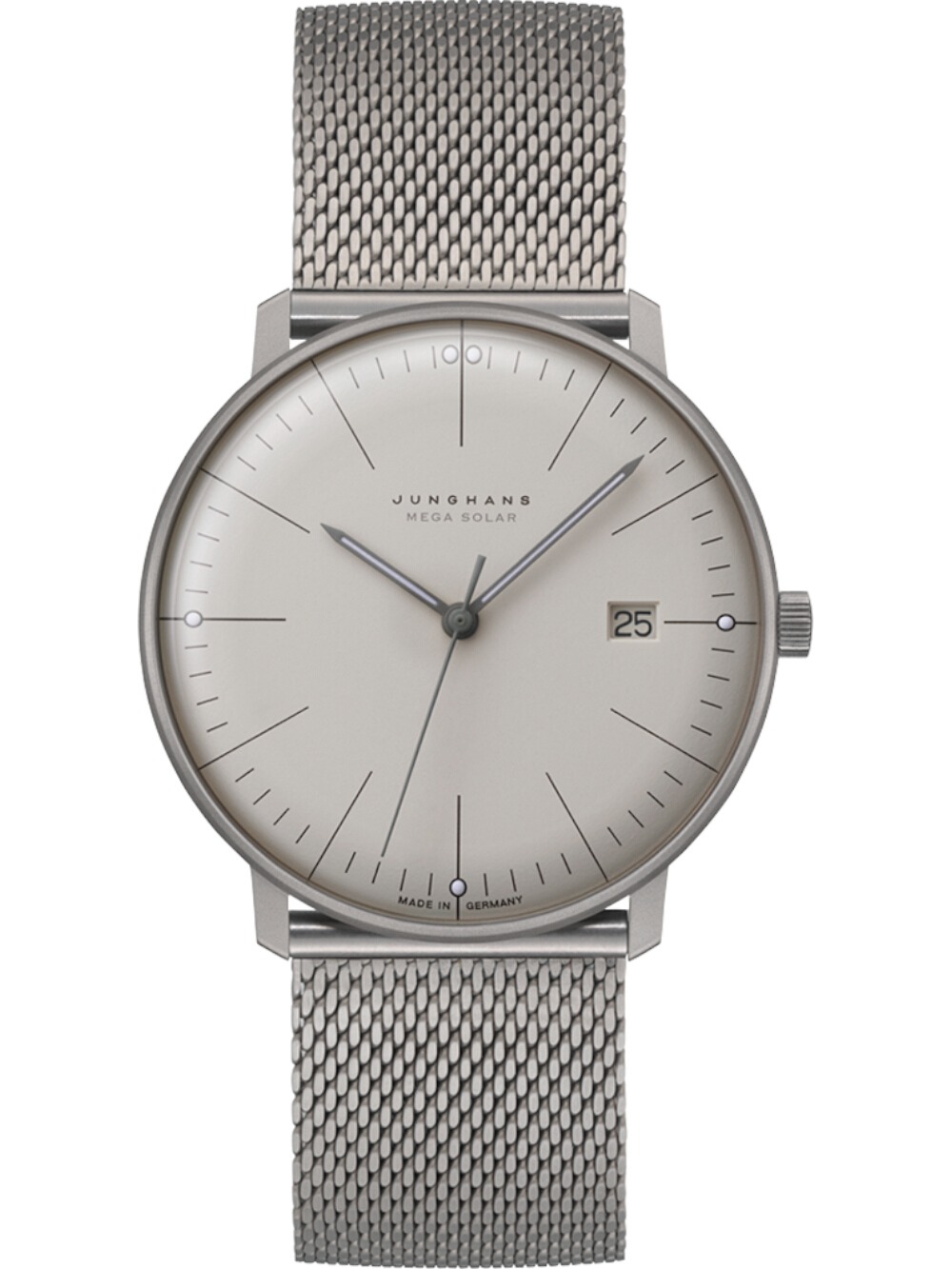 4000897393885 - 59202246 Herrenuhr Max Bill Mega Solar 38mm 5ATM