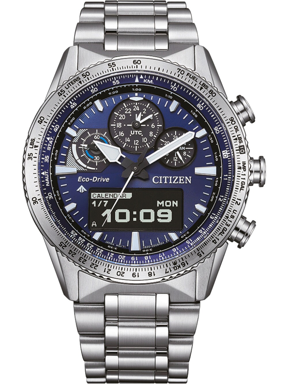 4974374346209 - JV2000-51L Herrenuhr Promaster Sky Eco-Drive Pilot 43mm 20ATM