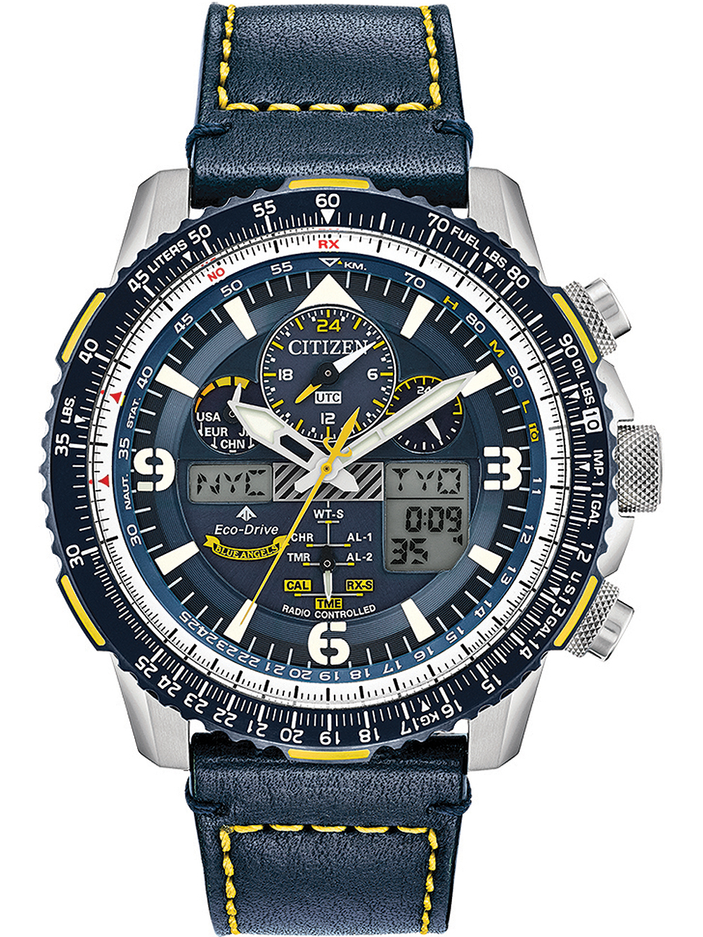 Citizen JY8078-01L Promaster-Sky Blue Angels Funk Eco- Drive 45mm 20ATM