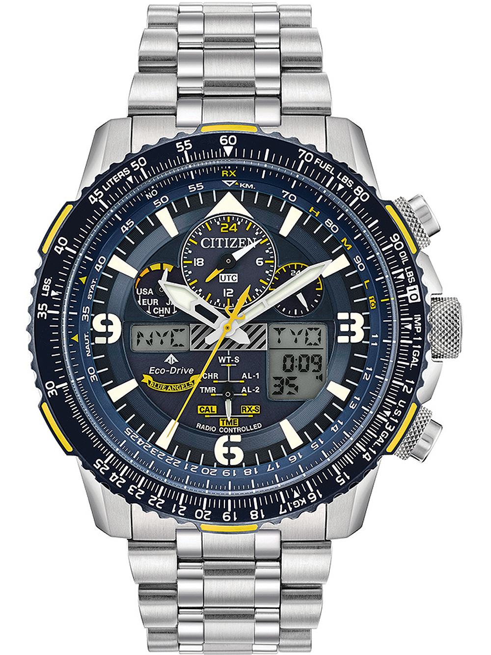 Citizen JY8078-52L Promaster-Sky Blue Angels Funk Eco-Drive 45mm