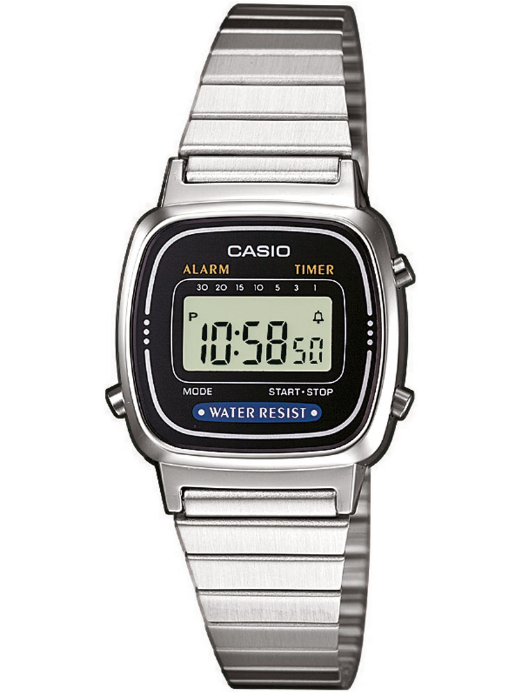 CASIO LA670WEA-1EF Collection Damen 24mm 3ATM