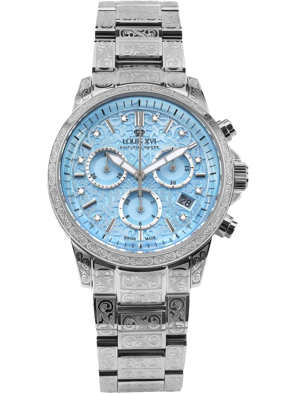 7640172149027 - Louis XVI LXVI6023 Damenuhr Palais Royale Chronograph 38mm 10ATM