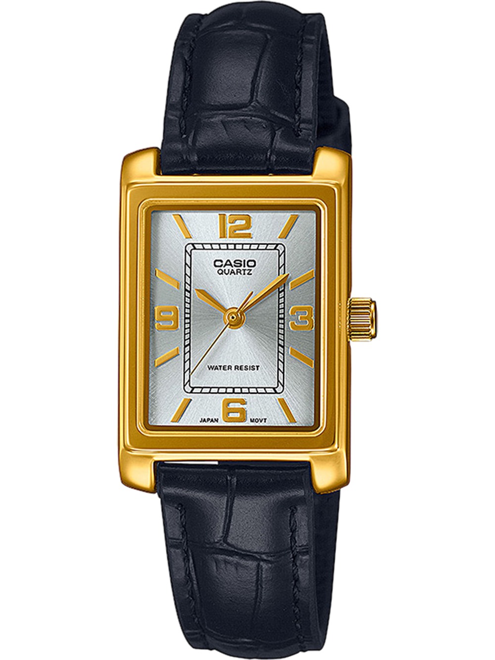 4549526343988 - Quarzuhr CASIO TIMELESS COLLECTION LTP-1234PGL-7A2EF Armbanduhren schwarz Damen Armbanduhr Damenuhr analog 4549526343988 - Quarzuhr CASIO TIMELESS COLLECTION LTP-1234PGL-7A2EF Armbanduhren schwarz Damen Armbanduhr Damenuhr analog