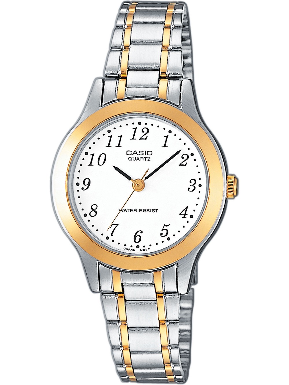4549526340819 - Quarzuhr CASIO TIMELESS COLLECTION Armbanduhren silberfarben (edelstahlfarben goldfarben) Damen Armbanduhr Damenuhr analog 4549526340819 - Quarzuhr CASIO TIMELESS COLLECTION Armbanduhren silberfarben (edelstahlfarben goldfarben) Damen Armbanduhr Damenuhr analog