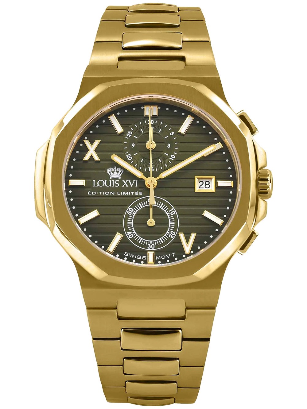 7640172148860 - Louis XVI LXVI1651 Herrenuhr Renaissance Chrono 40mm 5ATM