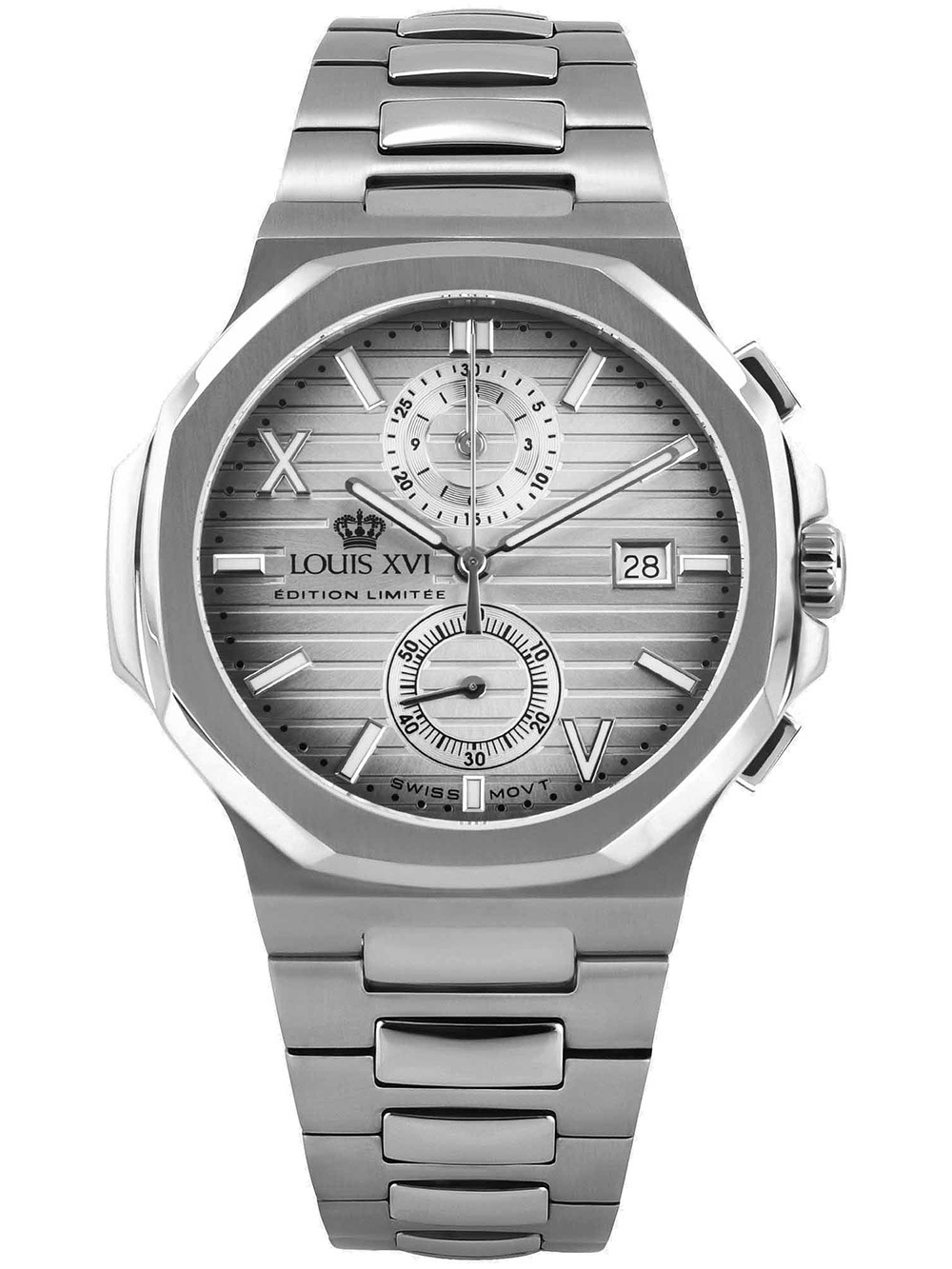 7640172148822 - Louis XVI LXVI1670 Herrenuhr Renaissance Chrono 40mm 5ATM