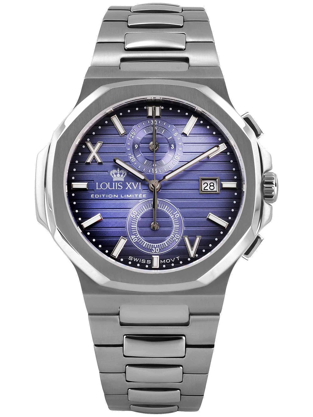 7640172148839 - Louis XVI LXVI1671 Herrenuhr Renaissance Chrono 40mm 5ATM