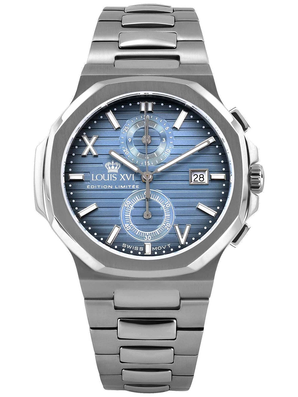 7640172148846 - Louis XVI LXVI1672 Herrenuhr Renaissance Chrono 40mm 5ATM