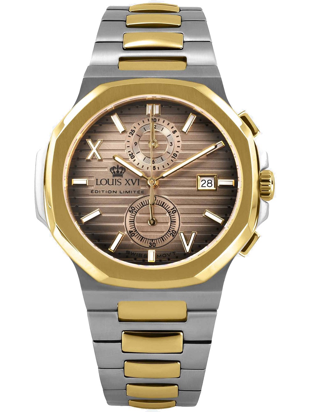 7640172148877 - Louis XVI LXVI1690 Herrenuhr Renaissance Chrono 40mm 5ATM