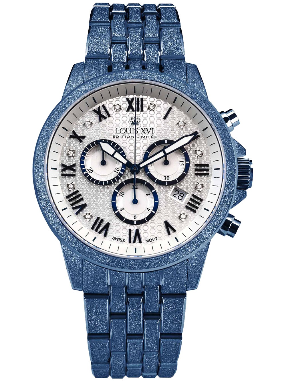 Louis XVI LXVI3681 Herrenuhr Aramis Frosted 2.0 Diamond 43mm 5ATM