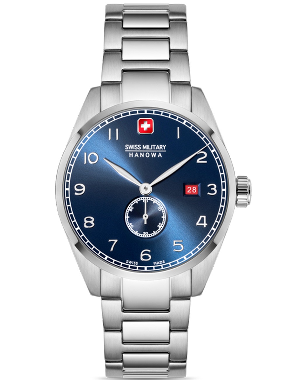 7620958009974 - Herren Armbanduhr Analog Blau Edelstahl Herrenuhr Armbanduhr Chronograph Uhren