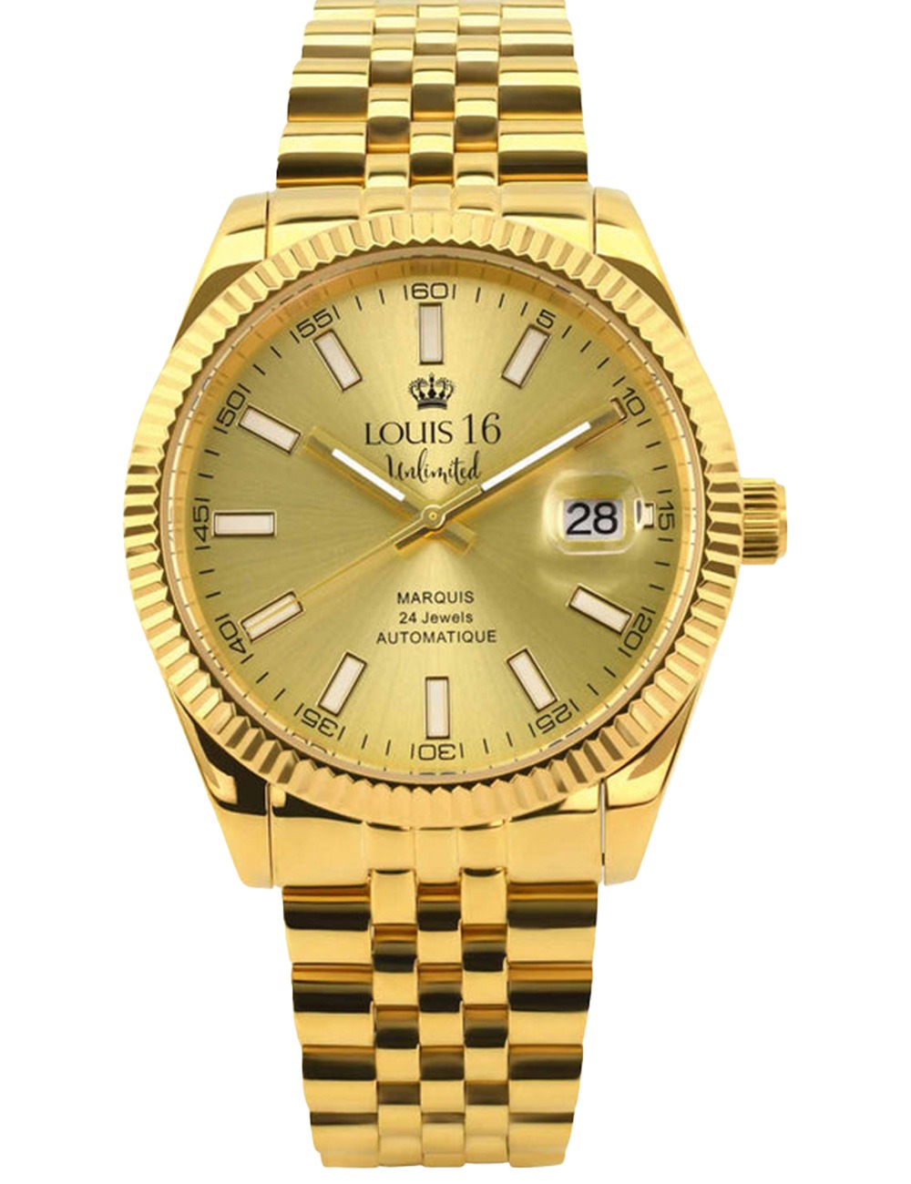 7640172148150 - Louis XVI LXVI3000 Herrenuhr Marquis Automatik Unlimited 42mm 5ATM