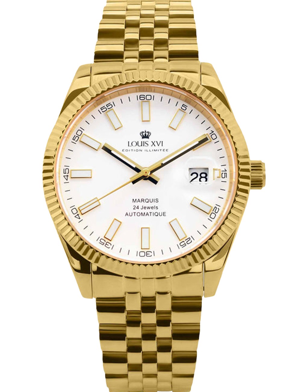 7640172148747 - Louis XVI LXVI3001 Herrenuhr Marquis Automatik Unlimited 42mm 5ATM