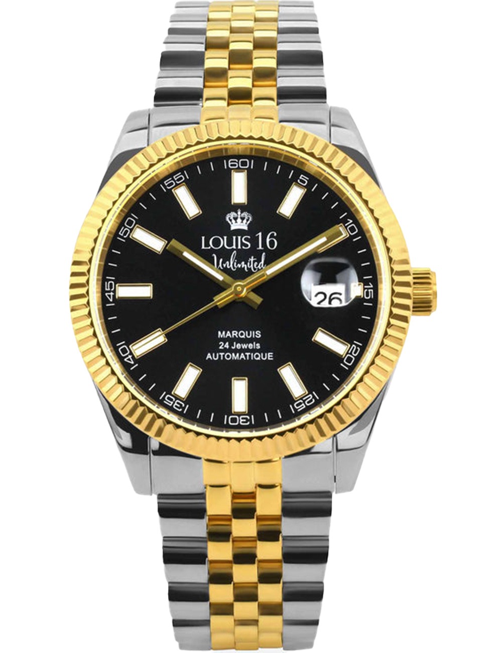 7640172148181 - Louis XVI LXVI3040 Herrenuhr Marquis Automatik Unlimited 42mm 5ATM 7640172148181 - Louis XVI LXVI3040 Herrenuhr Marquis Automatik Unlimited 42mm 5ATM
