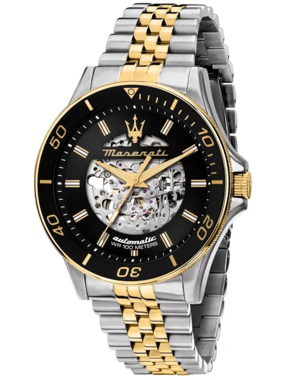 8056783082254 - Maserati R8823140010 Herrenuhr Sfida Automatik 44mm 10ATM